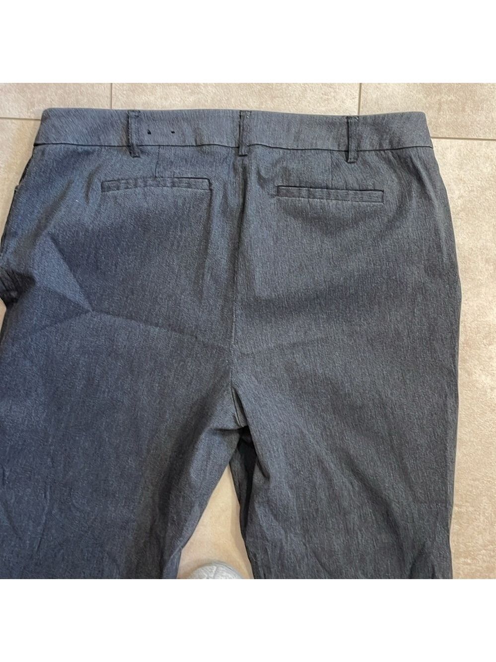 Fashion Bug, Woman’s Dress Pants, Sz 18WP, Dark Grey, boot cut - Picture 4 of 5